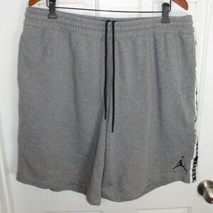 Nike Air Jordan Sweat Shorts Mens 3XL Gray Fleece Jumpman Logo CJ9466-091